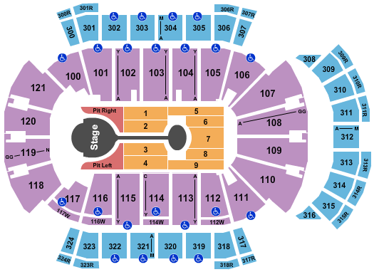 VyStar Veterans Memorial Arena Shawn Mendes Seating Chart